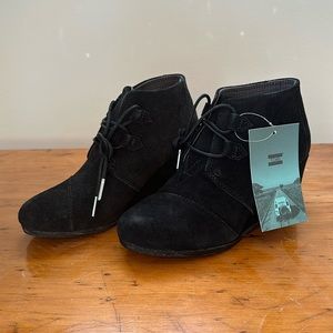 TOMS Kala Women's Wedge Ankle Boots Size 7